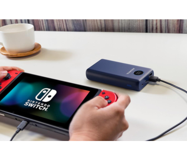 ADATA Power Bank P20000QCD 20000mAh granatowy - 645544 - zdjęcie 8